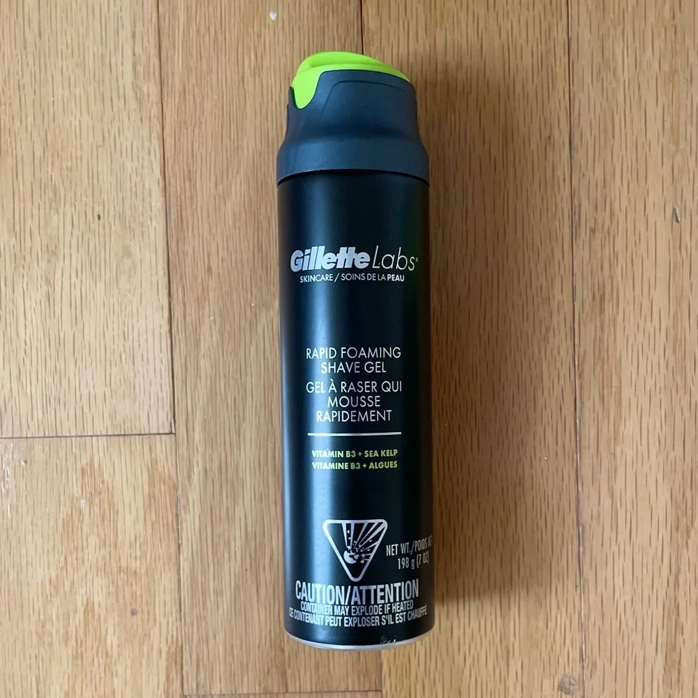 NEW Gillette Labs Rapid Foaming Shave Gel Men Shaving Cream